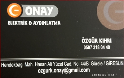 Onay Elektrik